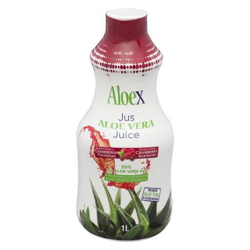 Aloex Aloe Vera Cranberry Rasberry Juice