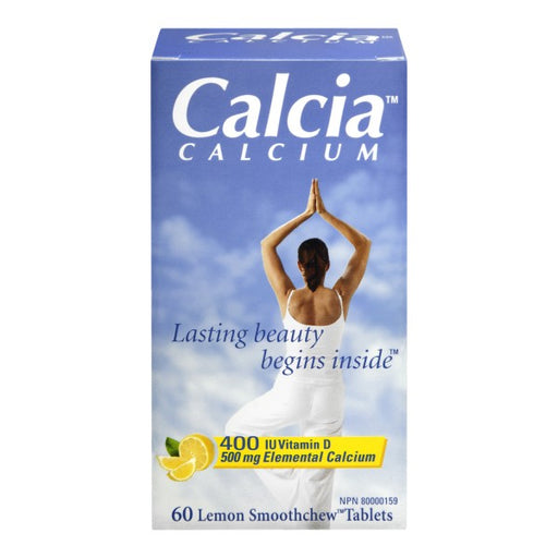 Calcia Calcium 500mg with 400 IU Vitamin D