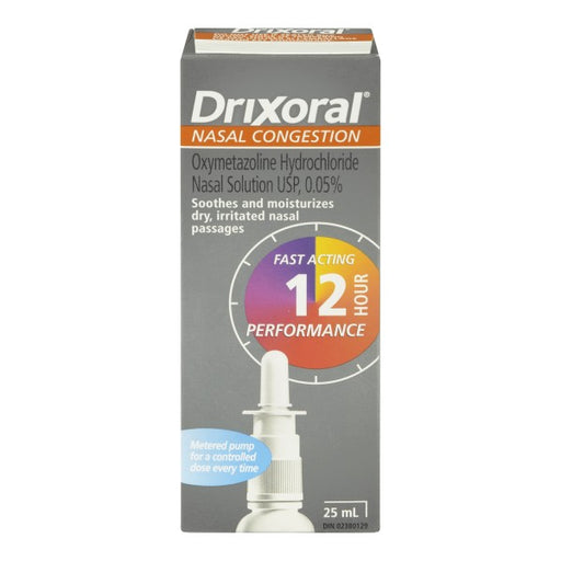 Drixoral Nasal Congestion Spray Pump