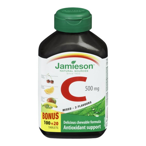 Jamieson Vitamin C Chewable Bonus Pack