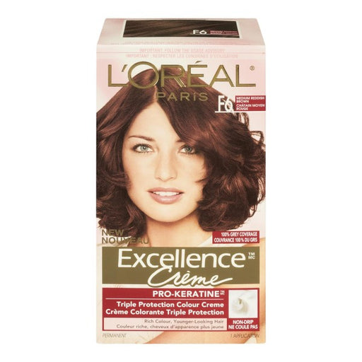 L'Oreal Paris Excellence Crème Medium Reddish Brown