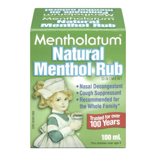 Mentholatum Natural Menthol Rub