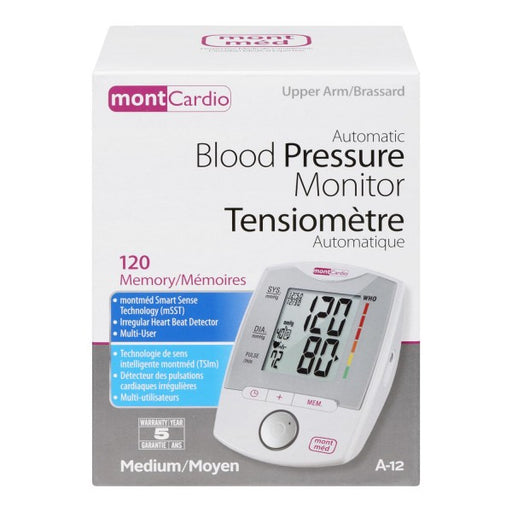 Mont Cardio Automatic Blood Pressure Monitor A-12
