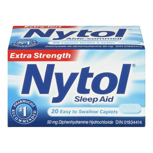 Nytol Extra Strength Easy to Swallow Sleep Aid Caplets