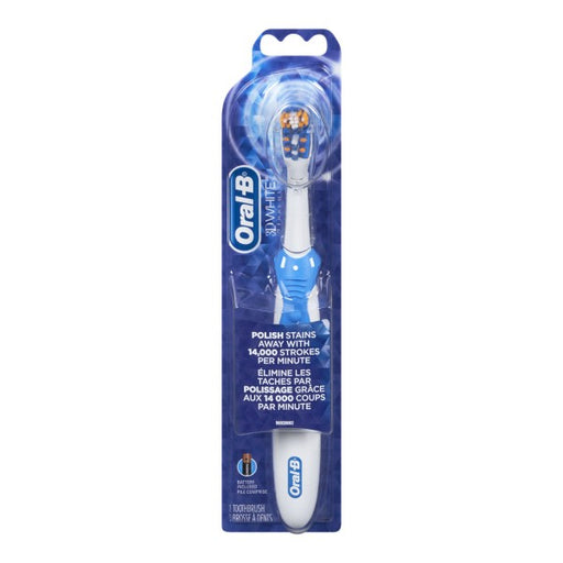 Oral-B 3D White Battery Powered Toothbrush