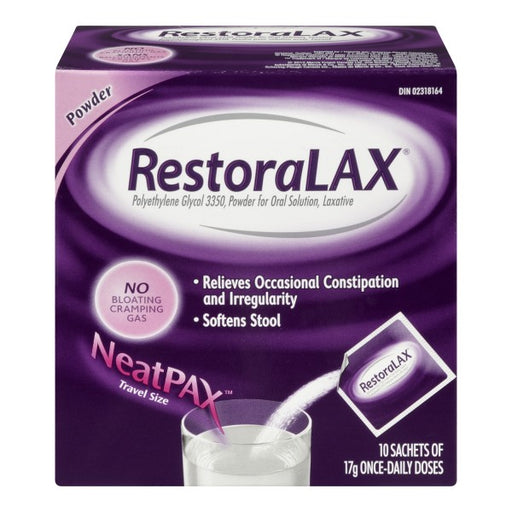 Restoralax Daily Doses, 10 Sachets