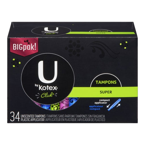 U By Kotex Click Tampons