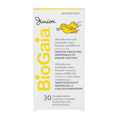 BioGaia Junior Probiotic Tablets with Vitamin D - 30 Tablets