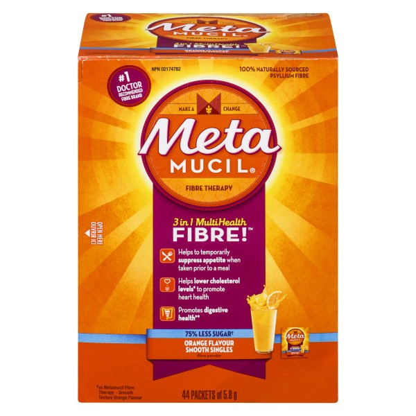 Metamucil Fibre Smooth Texture Powder Packets