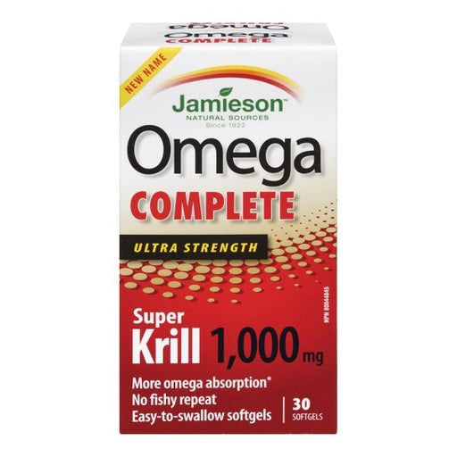 Jamieson Omega Complete Easy-to-Swallow Softgels