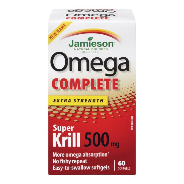 Jamieson Omega Complete Easy-to-Swallow Softgels