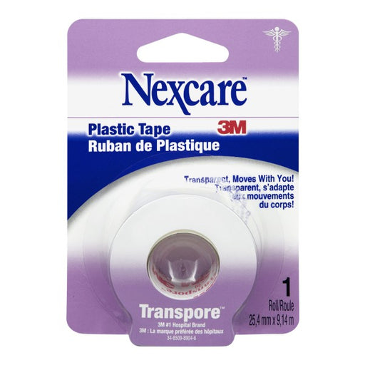 3M Nexcare Transpore Plastic Tape