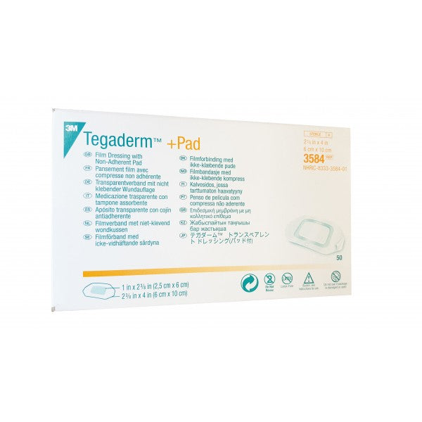 3M Tegaderm +Pad Film Dressing