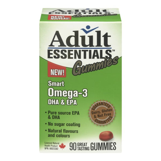 Adult Essentials Omega 3 Gummies for Adults