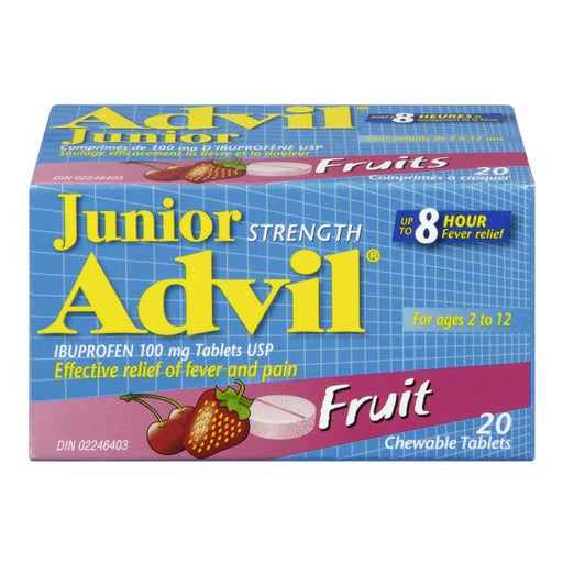 Advil Junior Strength Chewable Tablets