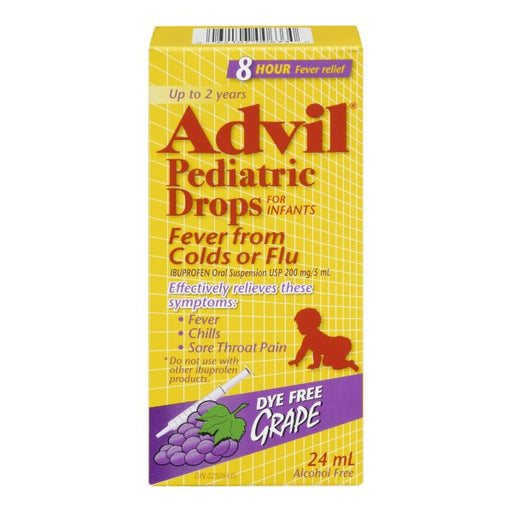 Advil Pediatric Drops For Infants - Fever from Cold and Flu
