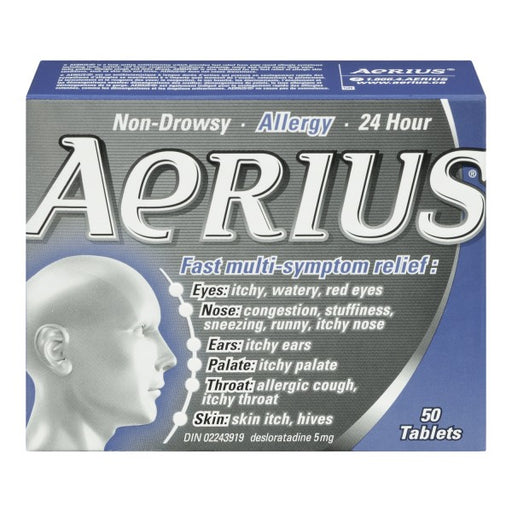 Aerius 24 Hour 5mg Tablets Non-Drowsy