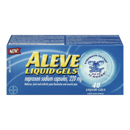 Aleve Pain Relief Liquid Gels