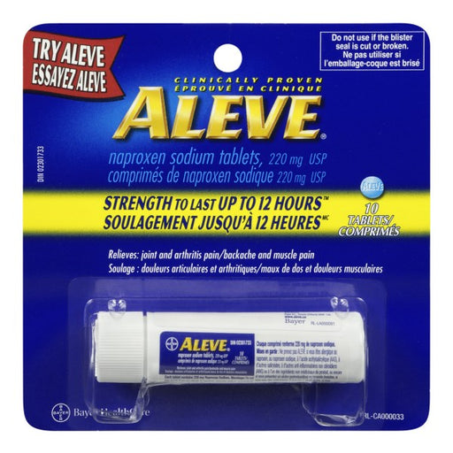 Aleve Tablets Vial