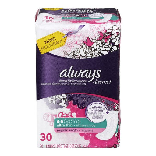 Always Discreet Bladder Protection Liners