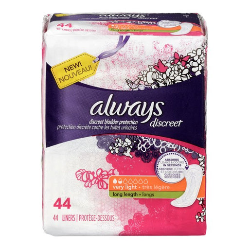 Always Discreet Bladder Protection Liners