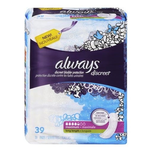 Always Discreet Bladder Protection Pads