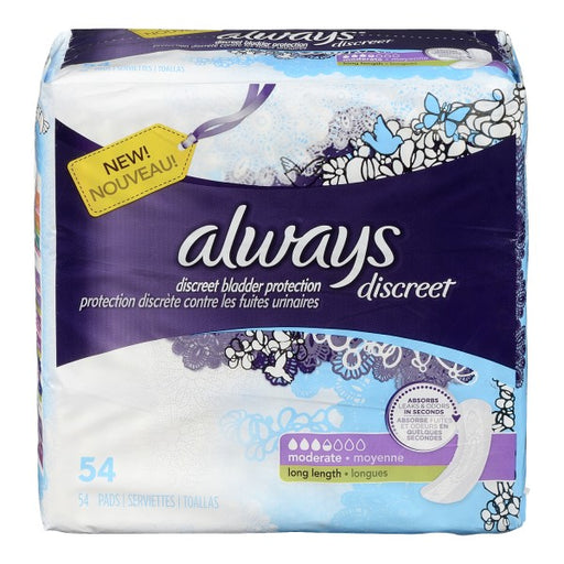 Always Discreet Bladder Protection Pads