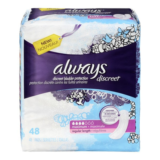 Always Discreet Bladder Protection Pads