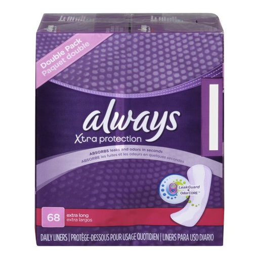 Always Xtra Protection Extra Long Daily Liners