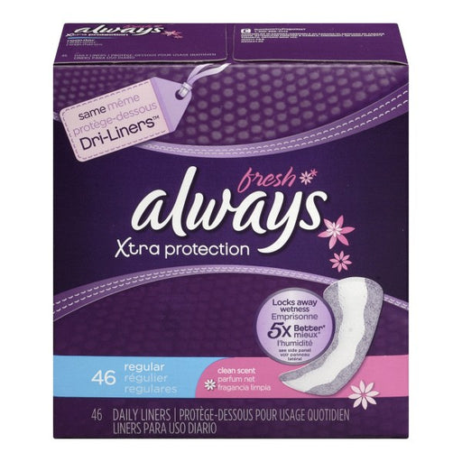 Always Xtra Protection Regular Daily Liners