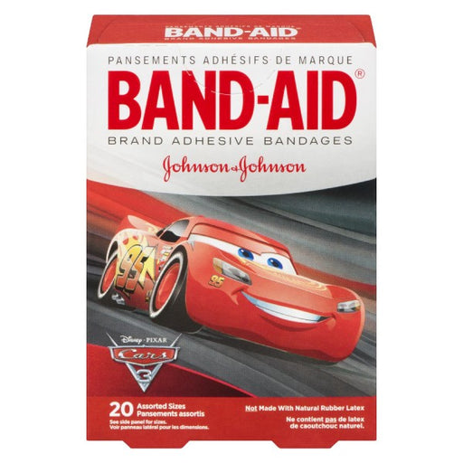 Band-Aid Cars Adhesive Bandages