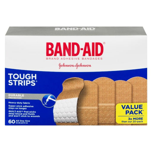 Band-Aid Tough Strips Adhesive Bandages Value Pack