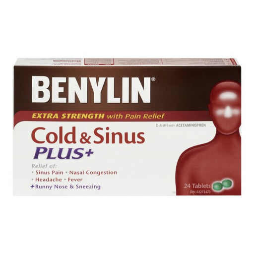 Benylin Extra Strength Cold & Sinus Plus