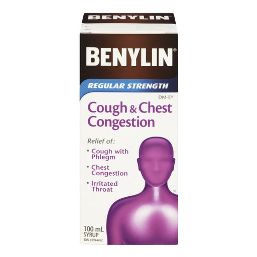 Benylin DM Regular Strength Cough & Chest Congestion Syrup