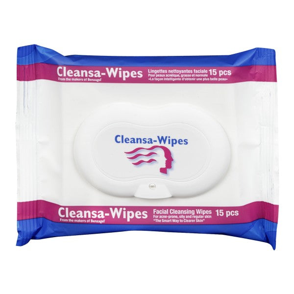 Benzagel Cleansa-Wipes Facial Cleansing Wipes