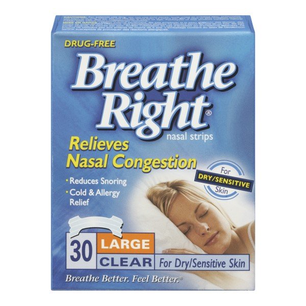 Breathe Right Nasal Strips