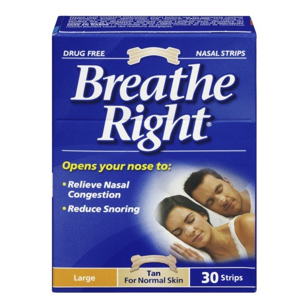 Breathe Right Nasal Strips