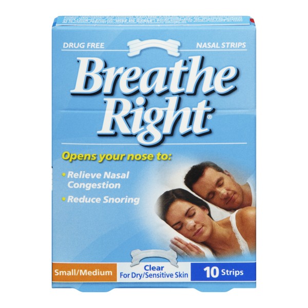 Breathe Right Nasal Strips