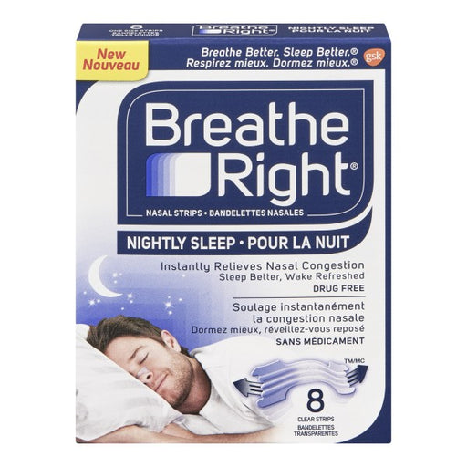 Breathe Right Nightly Sleep Nasal Strips