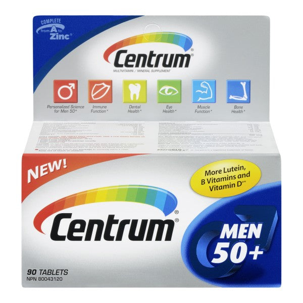 Centrum Men 50+ Multivitamin Tablets