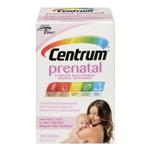 Centrum Prenatal Complete Multivitamin Tablets