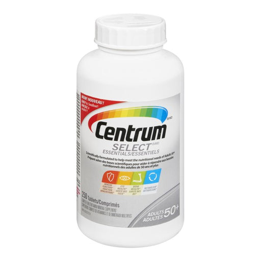 Centrum Select Essentials Complete Multivitamin/Mineral Supplement Tablets