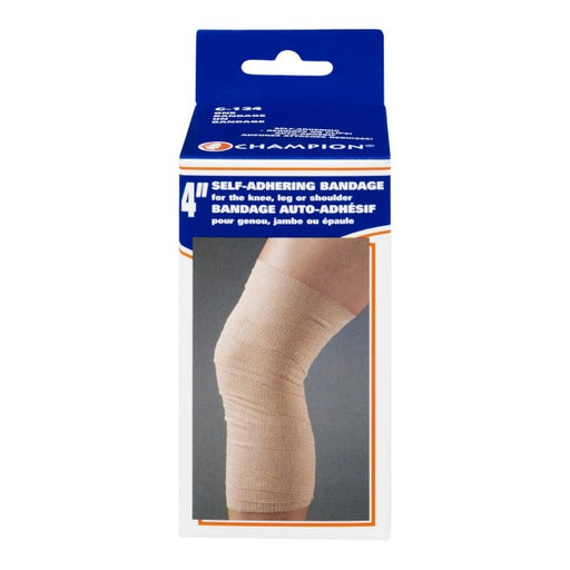 Champion 4" Self-Adhering Bandage For The Knee, Leg or Shoulder
