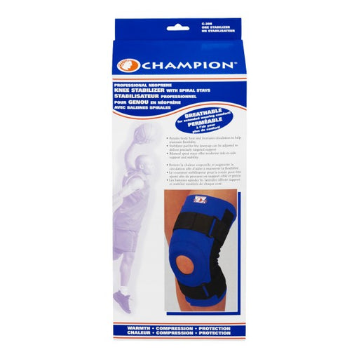Champion Knee Stabilizer With Spiral Stays Large