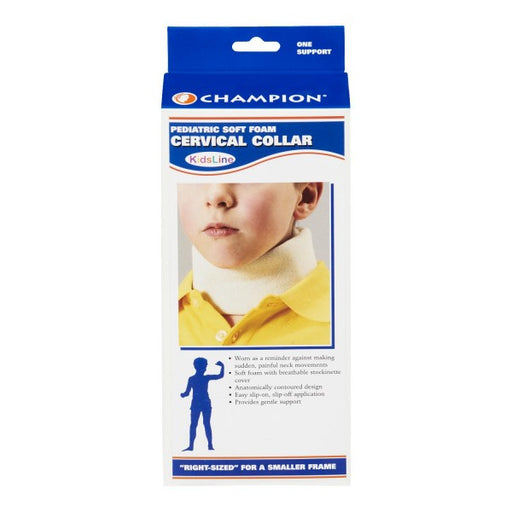 Champion Pediatric Soft Foam Cervical Collar Kids Line