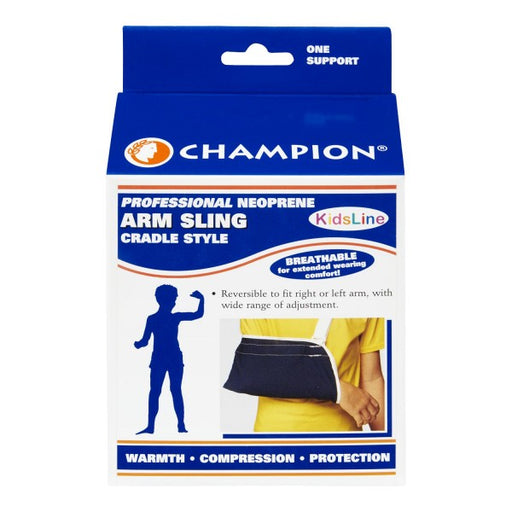 Champion Professional Neoprene Arm Sling Cradle Style Kids Line