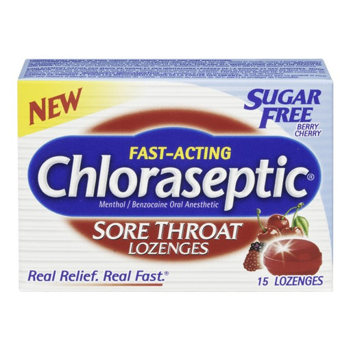 Chloraseptic Sugar Free Sore Throat Lozenges