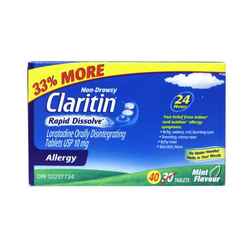 Claritin Allergy Rapid Dissolve Tablets