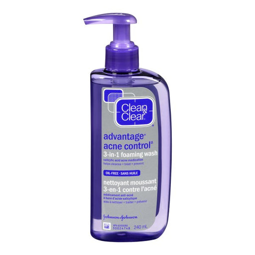 Clean & Clear Advantage Acne Control 3-in-1 Foaming Wash