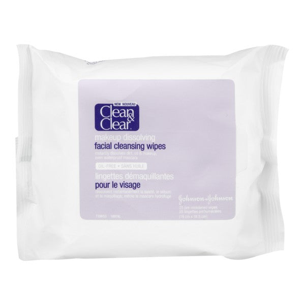 Clean & Clear Facial Cleaning Wipes